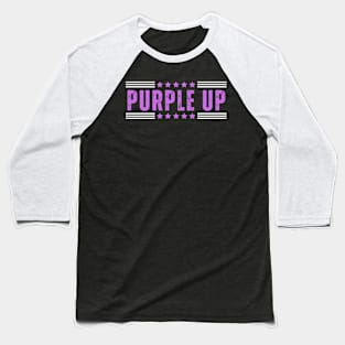 PURPLE UP Baseball T-Shirt